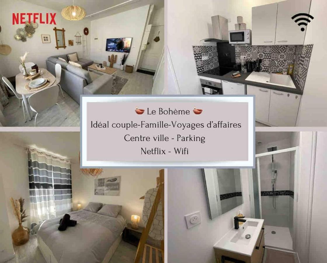 Le Bohème - Centre Ville, Netflix et WIFI, parking, idéal familles, couples et voyages d'affaire Niort Exterior foto